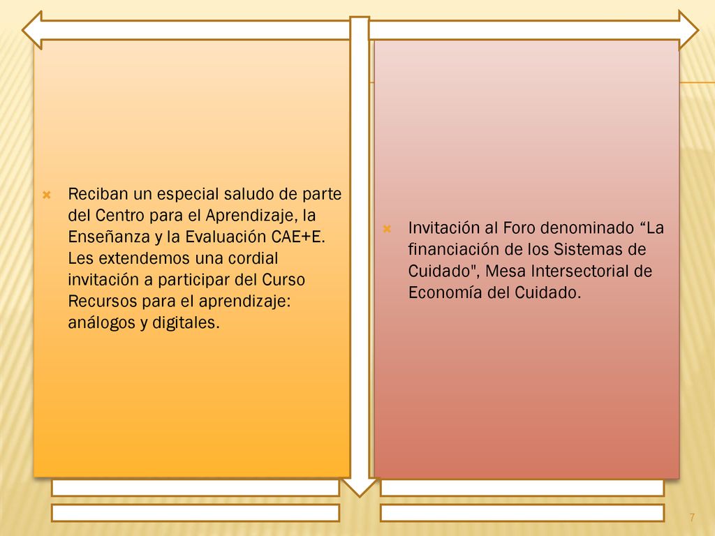 Reciban un especial saludo de parte del Centro para el Aprendizaje, la Enseñanza y la Evaluación CAE+E. Les extendemos una cordial invitación a participar del Curso Recursos para el aprendizaje: análogos y digitales.