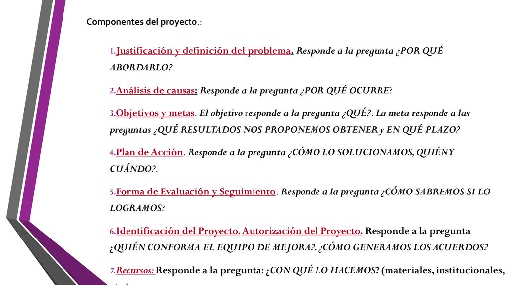 Análisis de causas: Responde a la pregunta ¿POR QUÉ OCURRE