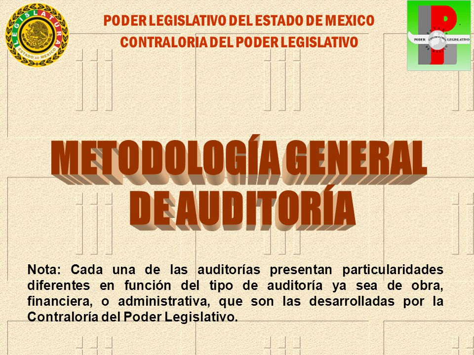 METODOLOGÍA GENERAL DE AUDITORÍA