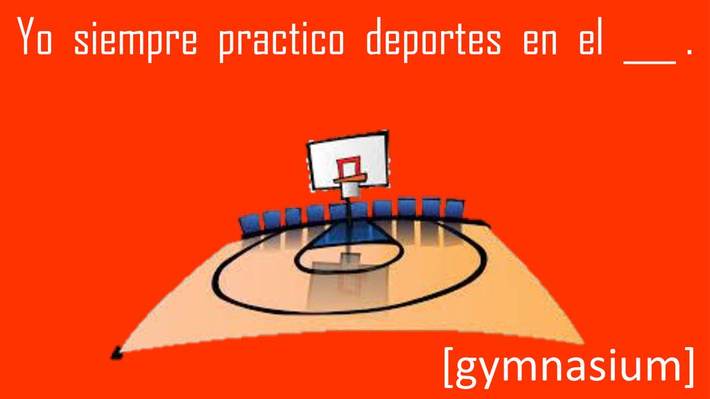 Yo siempre practico deportes en el ___ .