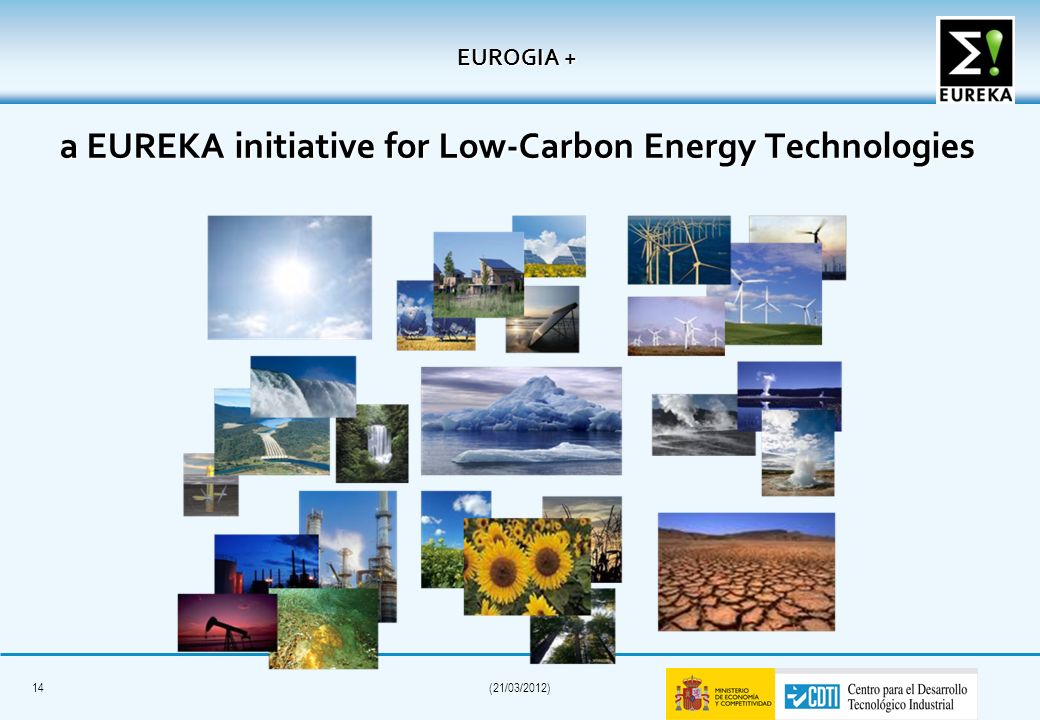 EUROGIA + a EUREKA initiative for Low-Carbon Energy Technologies