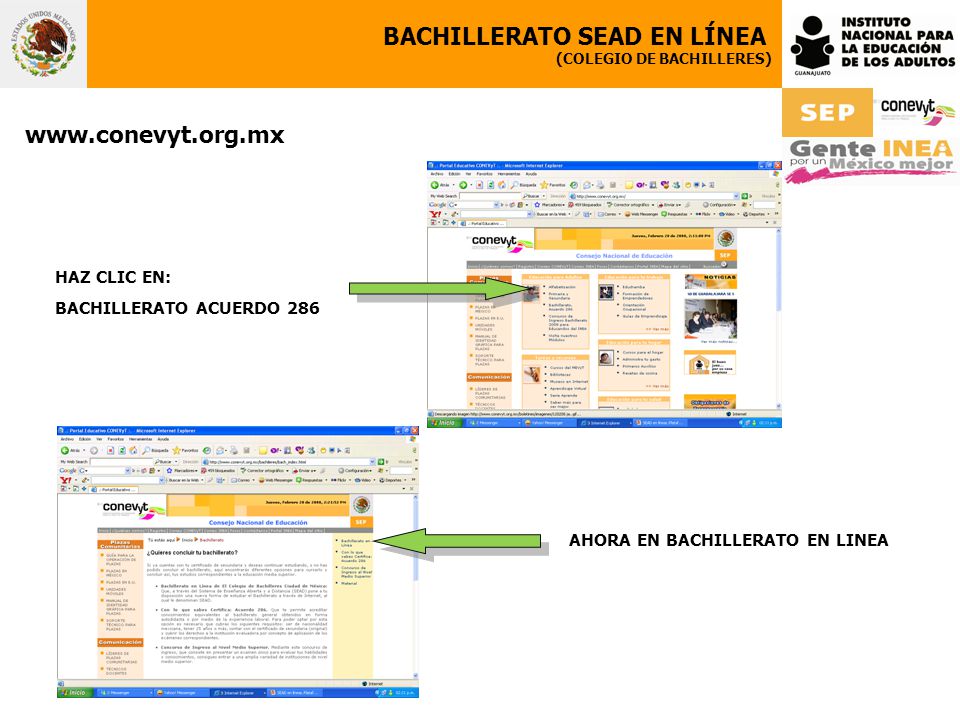 BACHILLERATO SEAD EN LÍNEA