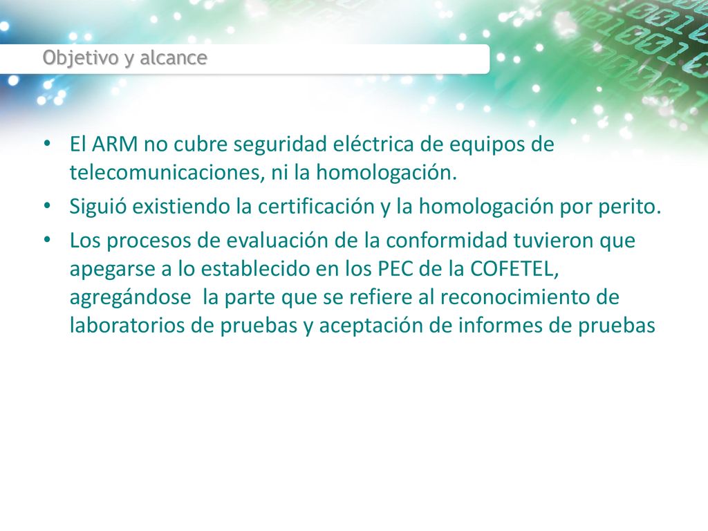 Siguió existiendo la certificación y la homologación por perito.
