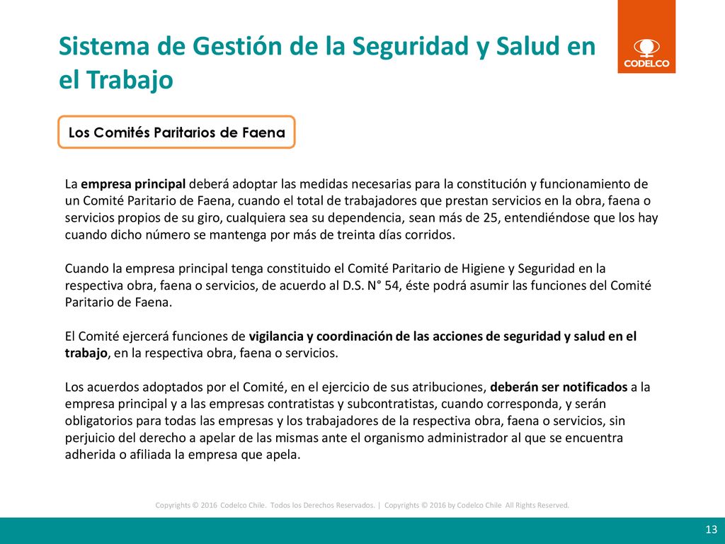 Sistema de Gestión de la Seguridad y Salud en el Trabajo
