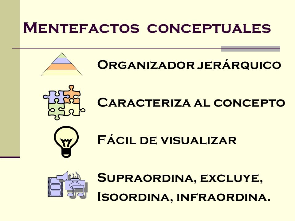 Mentefactos conceptuales
