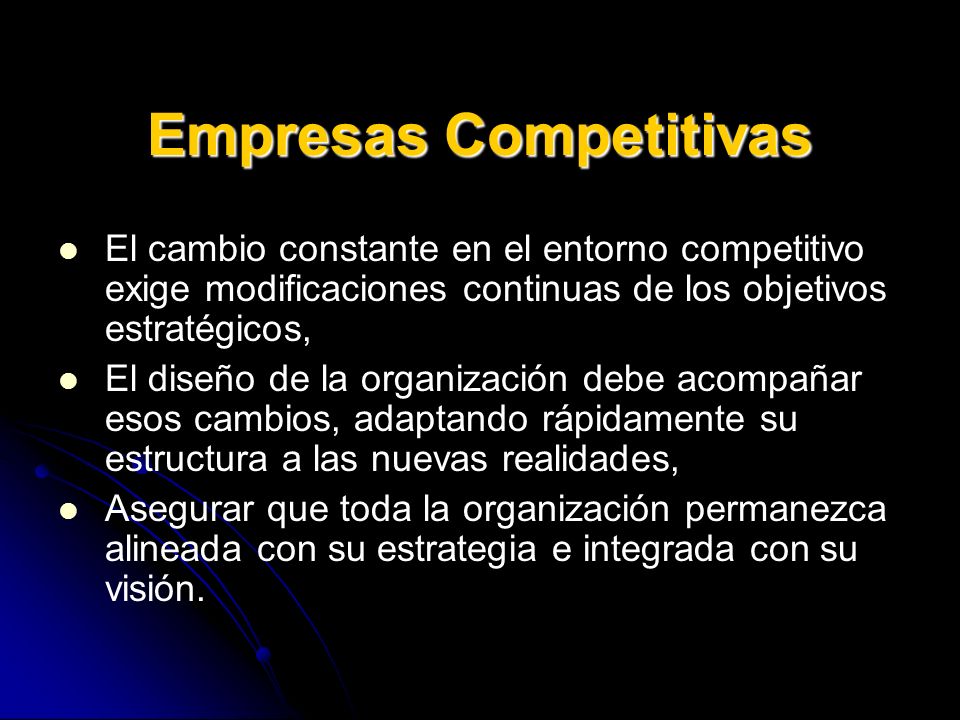 Empresas Competitivas
