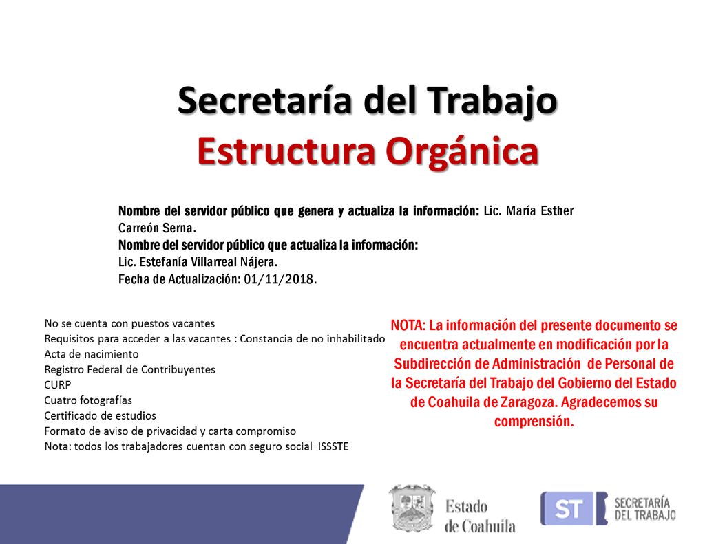Nombre del servidor público que genera y actualiza la información: Lic