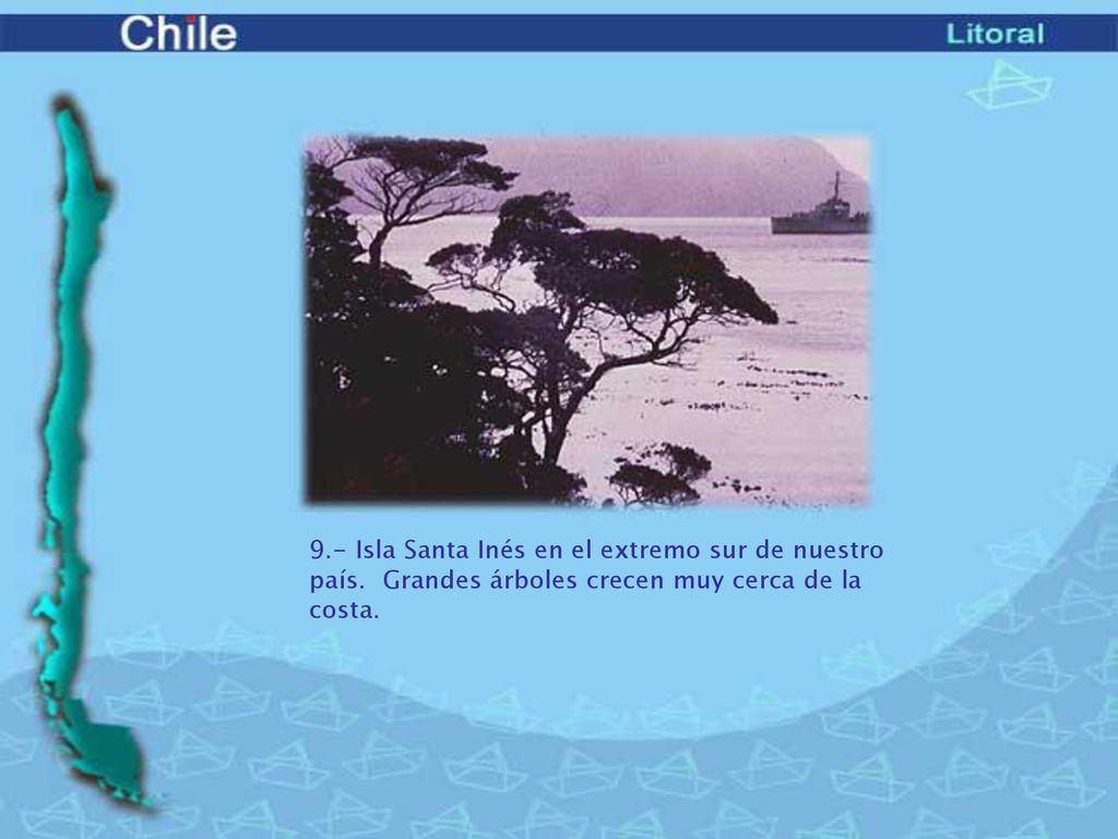 9. - Isla Santa Inés en el extremo sur de nuestro país