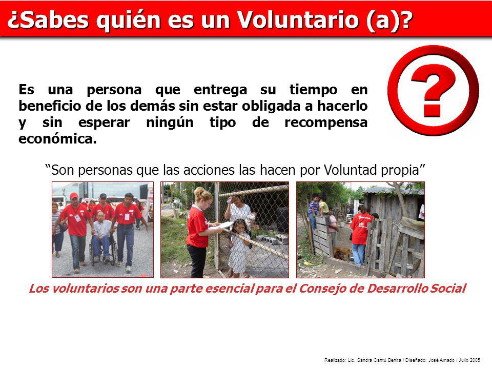 ¿Sabes quién es un Voluntario (a)