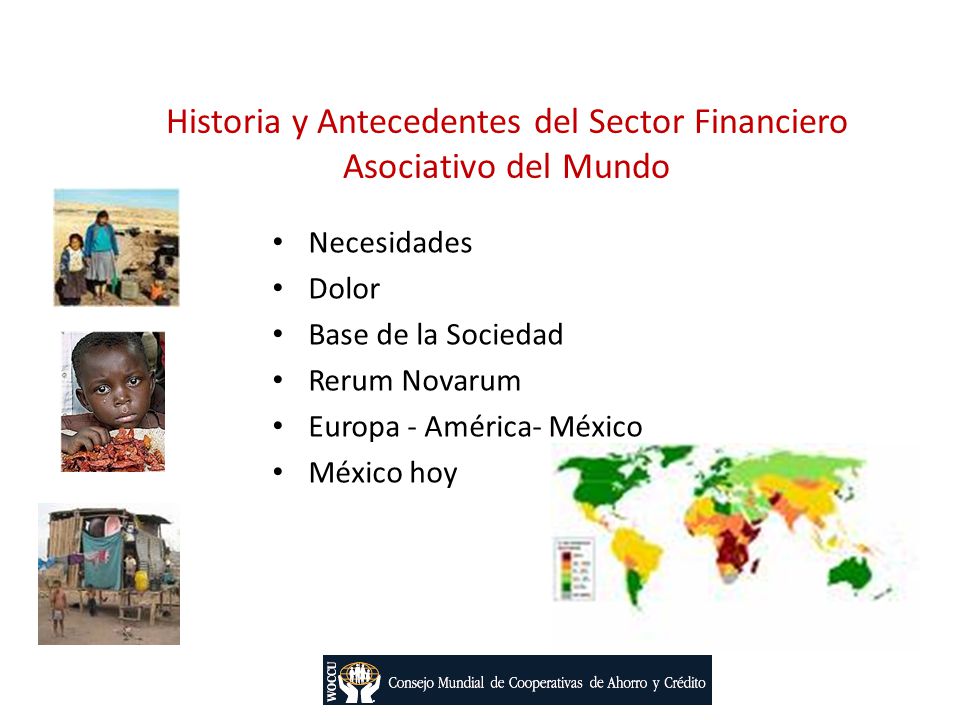 Historia y Antecedentes del Sector Financiero Asociativo del Mundo