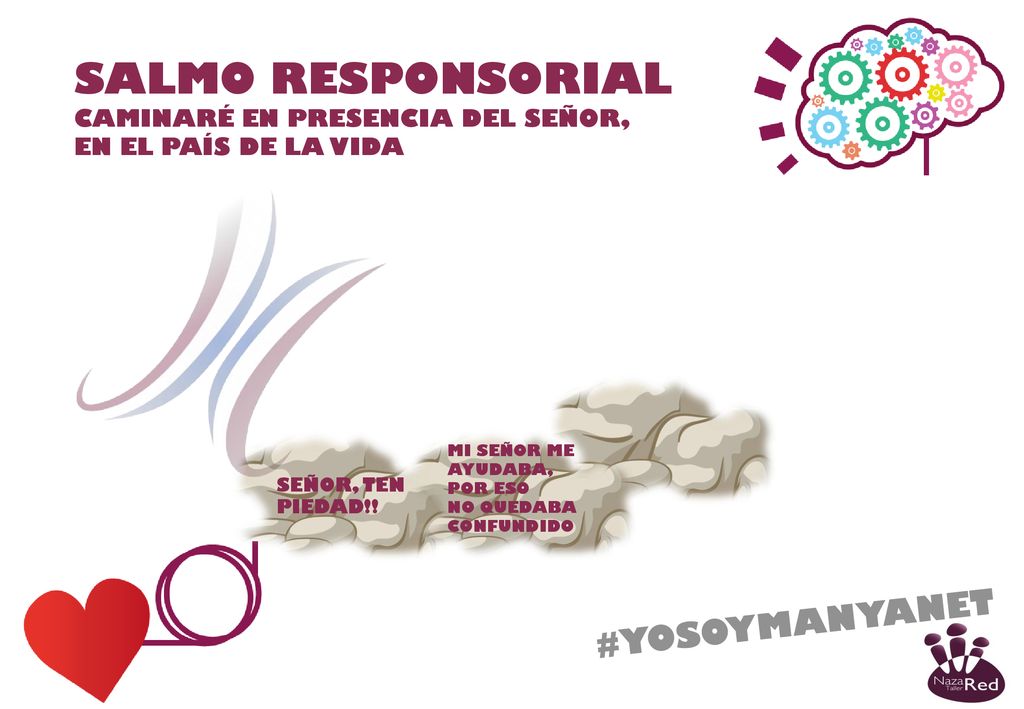 Con corazón e inteligencia. SALMO RESPONSORIAL #YOSOYMANYANET