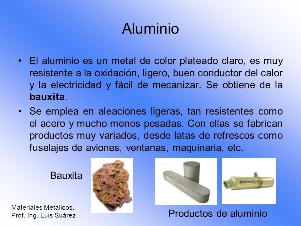Aluminio