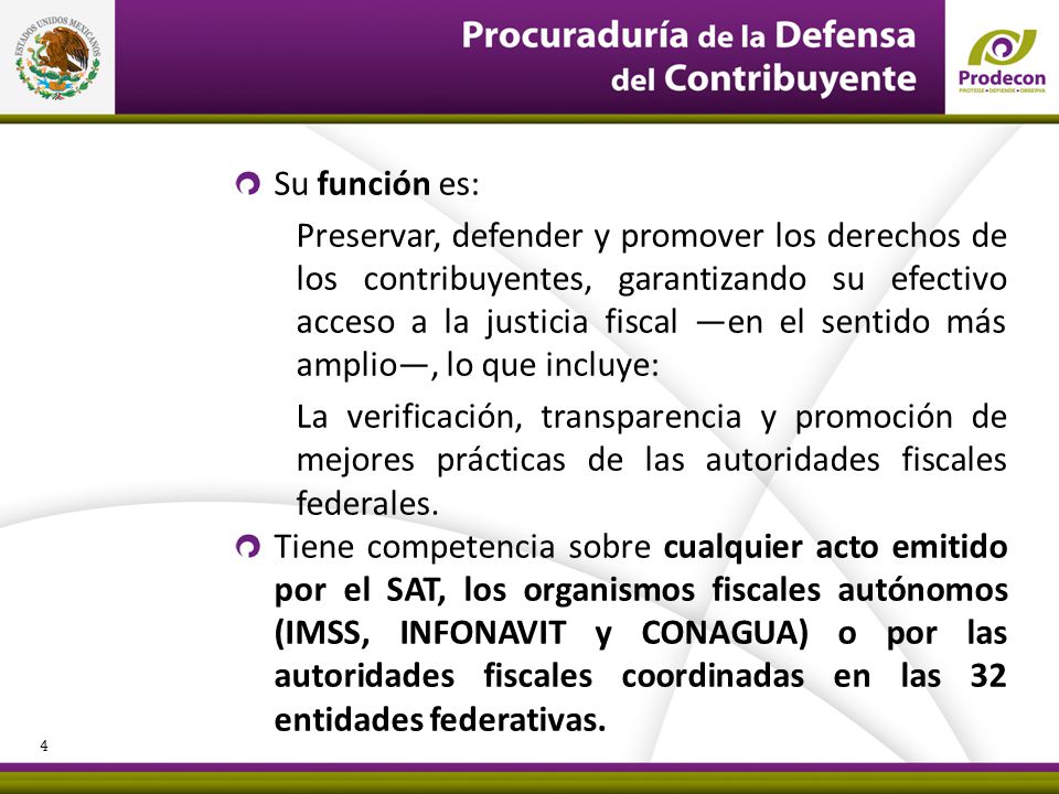 Su función es: