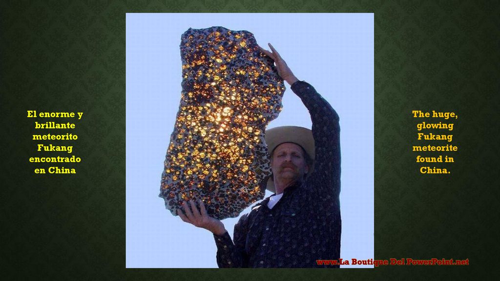 El enorme y brillante meteorito Fukang encontrado en China