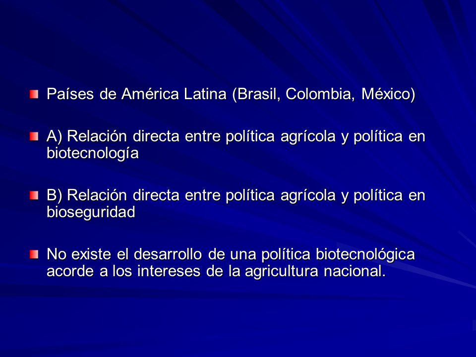 Países de América Latina (Brasil, Colombia, México)