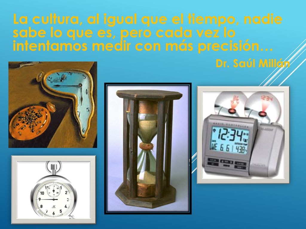 La cultura, al igual que el tiempo, nadie sabe lo que es, pero cada vez lo intentamos medir con más precisión…