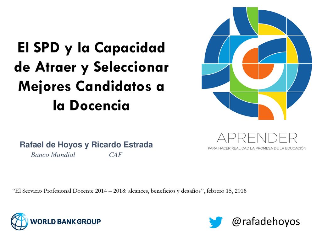 El SPD y la Capacidad de Atraer y Seleccionar Mejores Candidatos a la Docencia