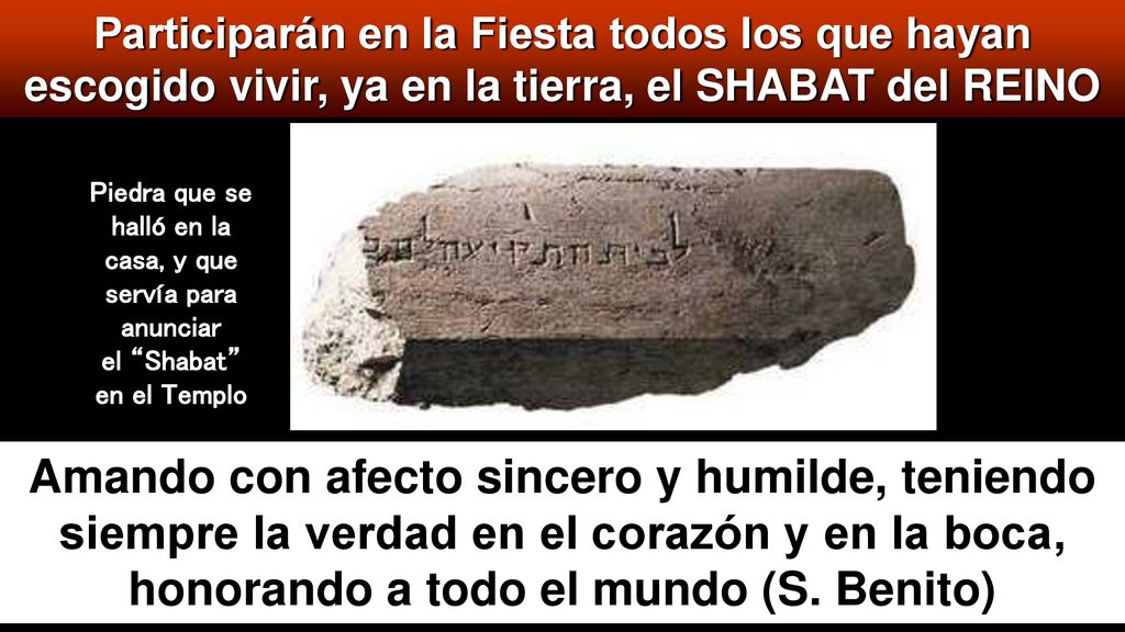 Piedra que se halló en la casa, y que servía para