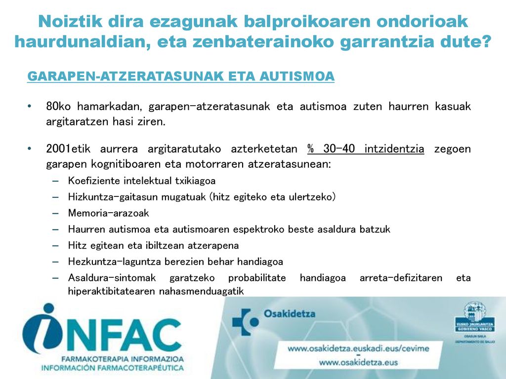 Noiztik dira ezagunak balproikoaren ondorioak haurdunaldian, eta zenbaterainoko garrantzia dute