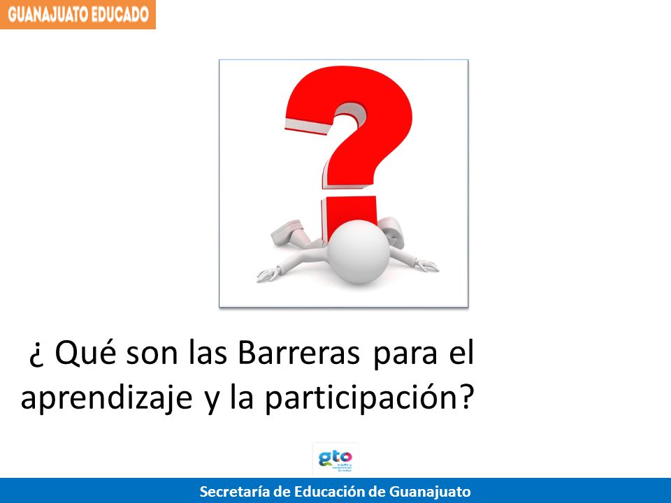 ¿ Qué son las Barreras para el aprendizaje y la participación