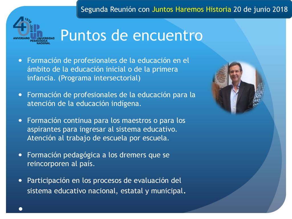 Segunda Reunión con Juntos Haremos Historia 20 de junio 2018