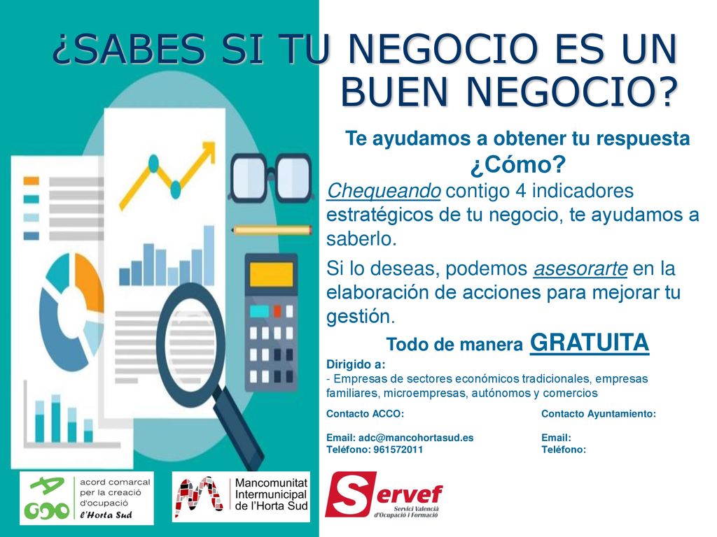 Unidad comarcal de creación y desarrollo empresarial 2018.