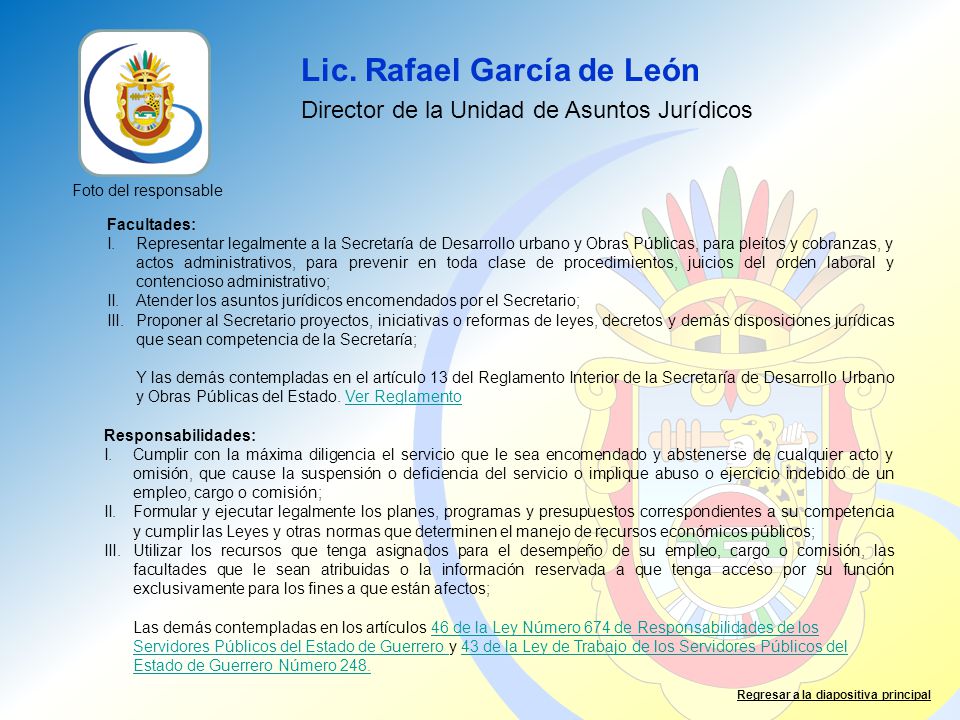 Lic. Rafael García de León