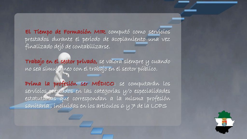 El Tiempo de Formación MIR computó como servicios prestados durante el periodo de acoplamiento una vez finalizado dejó de contabilizarse.