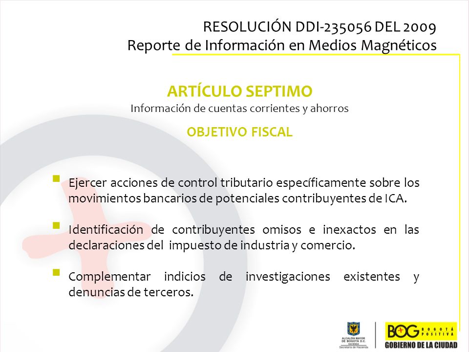 Información de cuentas corrientes y ahorros