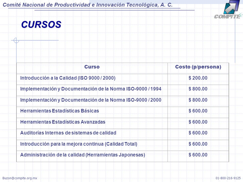 Comité Nacional de Productividad e Innovación Tecnológica, A. C.