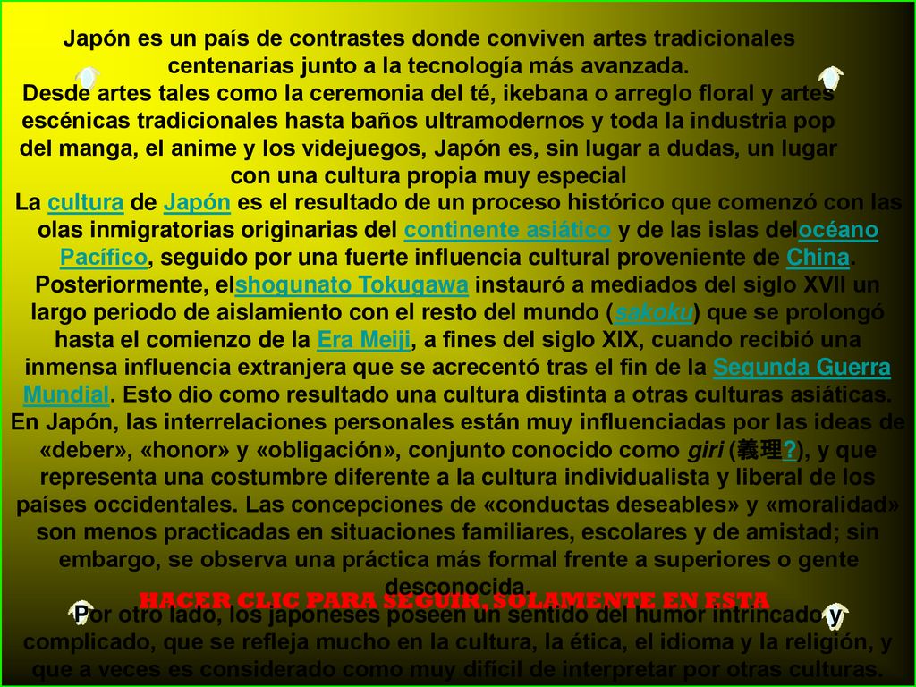 Japón es un país de contrastes donde conviven artes tradicionales centenarias junto a la tecnología más avanzada.