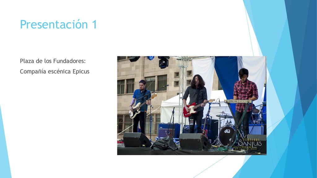 Presentación 1 Plaza de los Fundadores: Compañía escénica Epicus