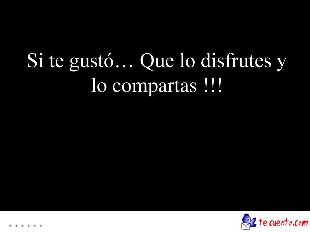 Si te gustó… Que lo disfrutes y lo compartas !!!