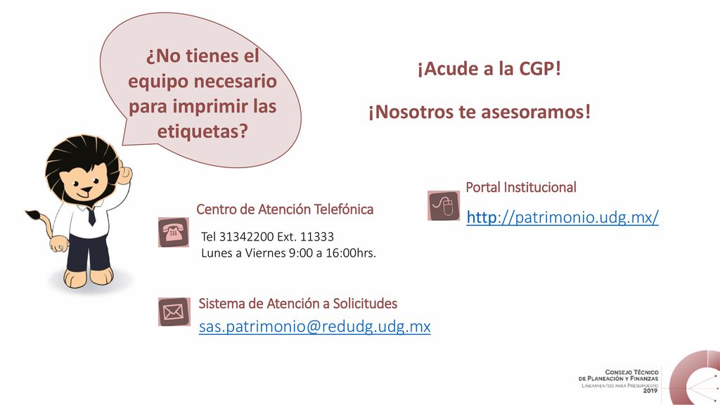 ¿No tienes el equipo necesario para imprimir las etiquetas