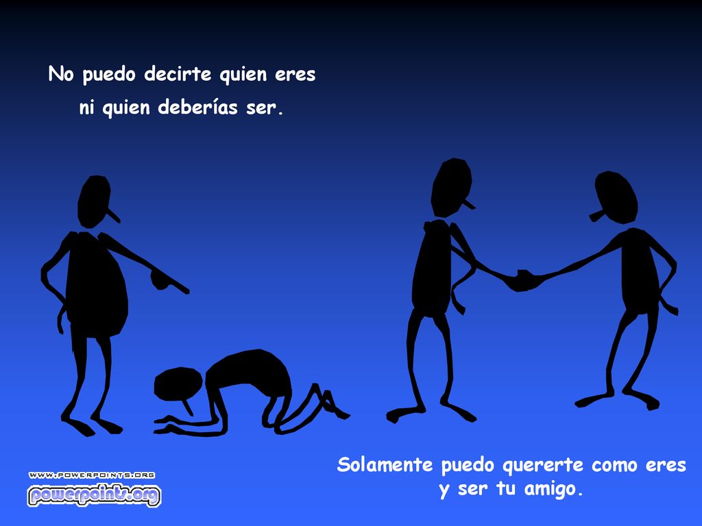 No puedo decirte quien eres Solamente puedo quererte como eres