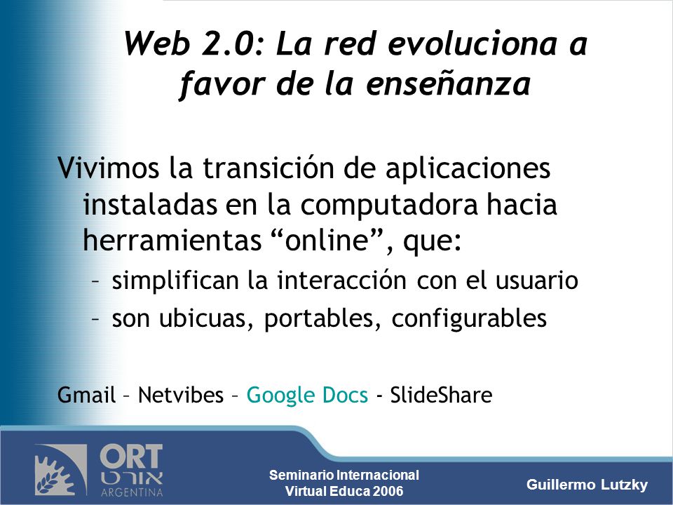 Web 2.0: La red evoluciona a favor de la enseñanza