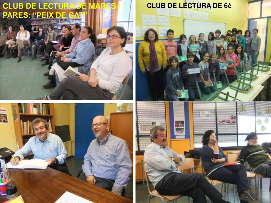 CLUB DE LECTURA DE MARES I PARES: PEIX DE GAT