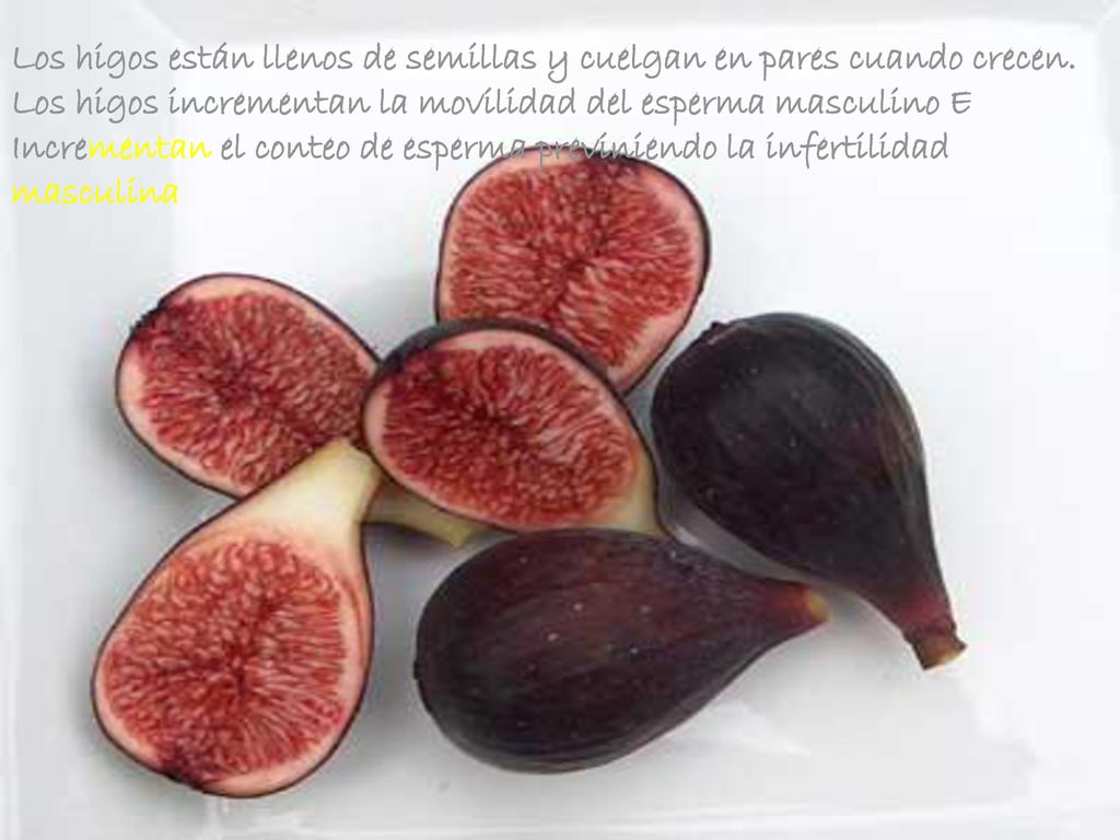 Los higos están llenos de semillas y cuelgan en pares cuando crecen