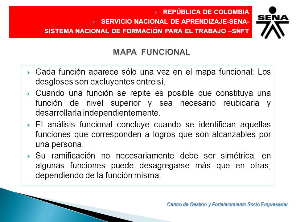 REPÚBLICA DE COLOMBIA SERVICIO NACIONAL DE APRENDIZAJE-SENA- SISTEMA NACIONAL DE FORMACIÓN PARA EL TRABAJO –SNFT.