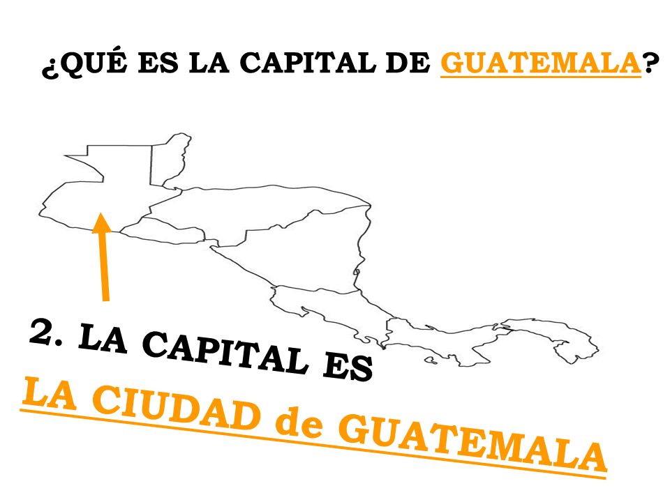 ¿QUÉ ES LA CAPITAL DE GUATEMALA