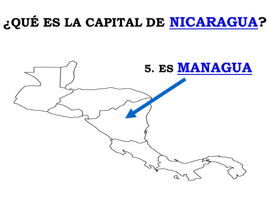 ¿QUÉ ES LA CAPITAL DE NICARAGUA