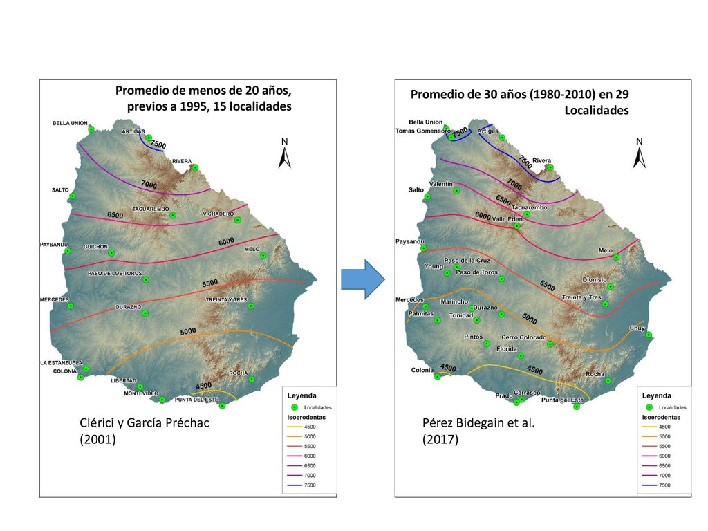 Clérici y García Préchac (2001) Pérez Bidegain et al. (2017)