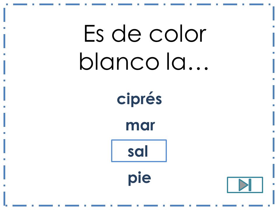 Es de color blanco la… ciprés mar sal pie
