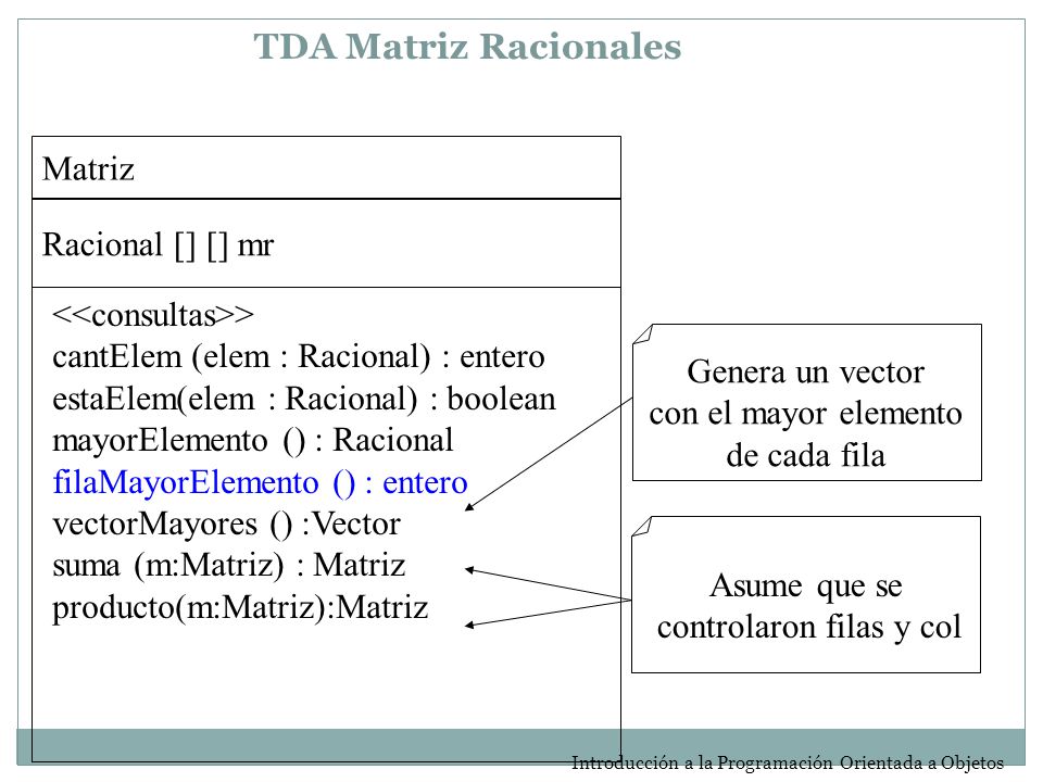controlaron filas y col