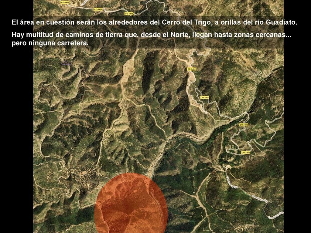 El área en cuestión serán los alrededores del Cerro del Trigo, a orillas del río Guadiato.