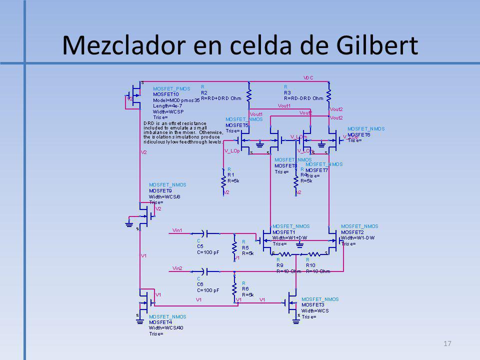 Mezclador en celda de Gilbert