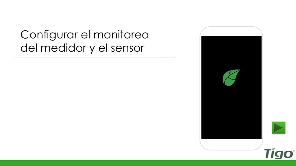 Configurar el monitoreo del medidor y el sensor