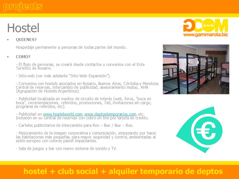 Hostel QUIENES Hospedaje permanente a personas de todas partes del mundo.