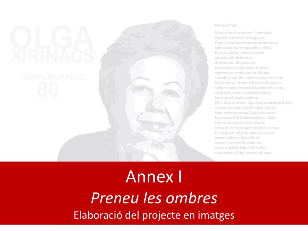Annex I Preneu les ombres Elaboració del projecte en imatges