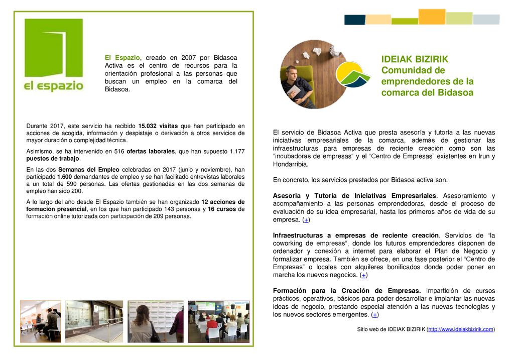 Comunidad de emprendedores de la comarca del Bidasoa